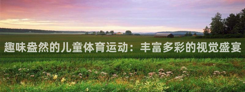 天津绿茵体育：趣味盎然的儿童体育运动：丰富多彩的视觉盛宴